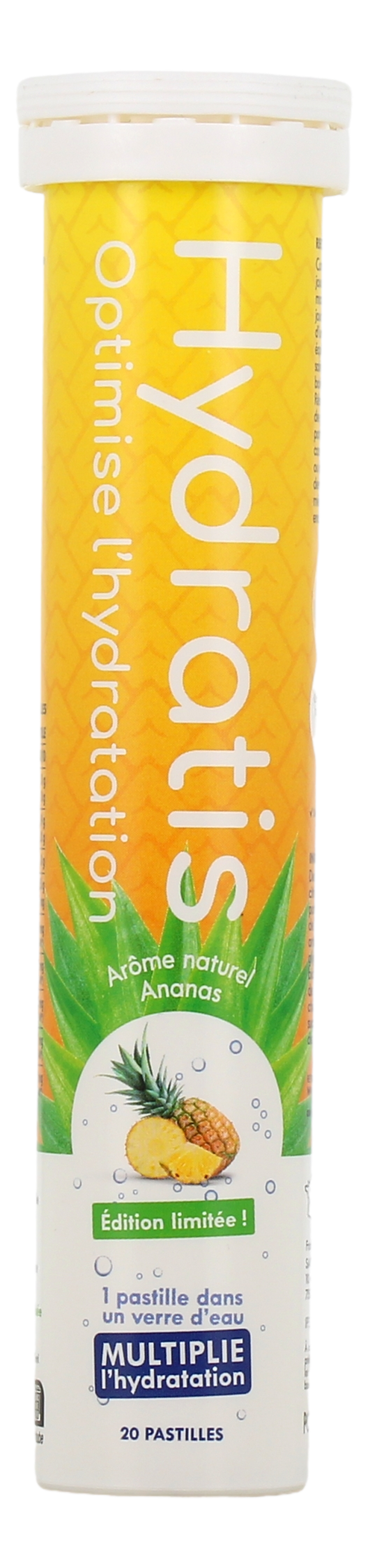 HYDRATIS Past effervescente ananas   20 pastilles