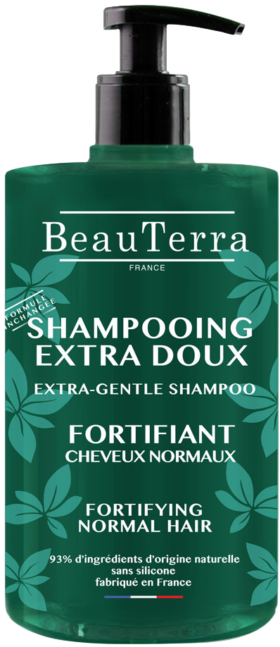 BEAUTERRA Shampooing ultra doux fortifiant Flacon