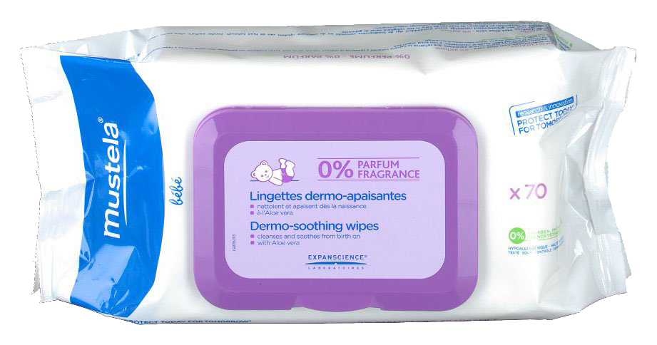 Mustela bébé lingettes sans parfum